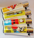 4 Clipper Lighters Pop Collection - Clipper Lighters