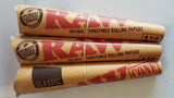 Lot Of 3 Packs Raw Cones 6Pack Natural Unrefuned Papers 1.1/4 - Pre Rolled Cones