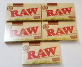 Lot Of 5X100 Booklets Raw Organic Hemp Unrefined Rolling Papers Small 70Mm - Rolling Papers