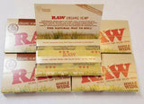 Lot Of 5X100 Booklets Raw Organic Hemp Unrefined Rolling Papers Small 70Mm - Rolling Papers