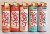 Bic Lighters Lot Of 5 Collection Original - Bic